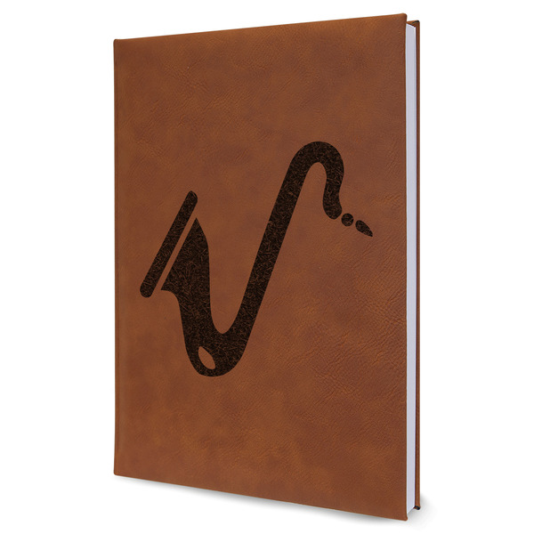 Custom Musical Instruments Leather Sketchbook