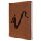 Musical Instruments Leatherette Journal - Large - Single Sided - Angle View