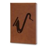Musical Instruments Leatherette Journal - Large - Double Sided (Personalized)