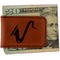 Musical Instruments Leatherette Magnetic Money Clip - Front
