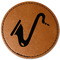 Musical Instruments Leatherette Patches - Round
