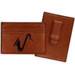 Musical Instruments Leatherette Wallet with Money Clip