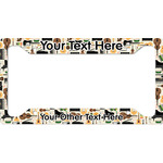 Musical Instruments License Plate Frame - Style A (Personalized)