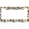 Musical Instruments License Plate Frame Wide