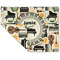 Musical Instruments Linen Placemat - Folded Corner (double side)
