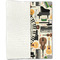 Musical Instruments Linen Placemat - Folded Half