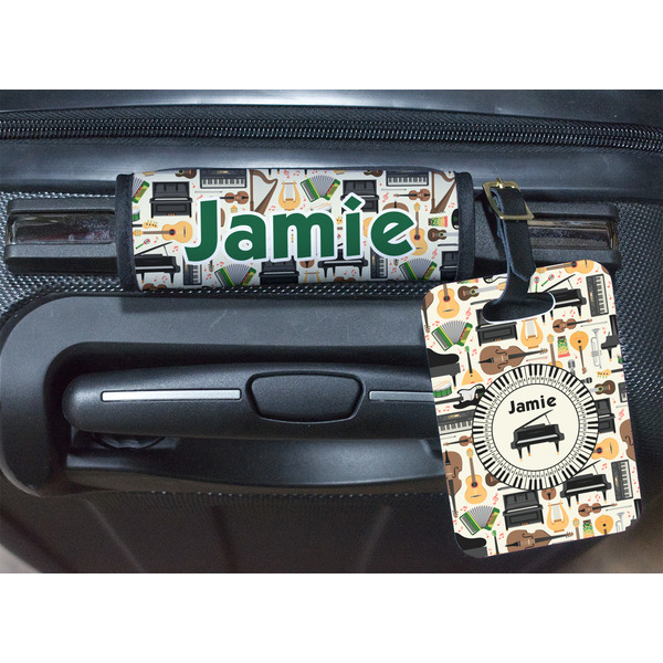 Musical Instruments Luggage Wrap & Tag