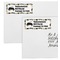 Musical Instruments Mailing Labels - Double Stack Close Up
