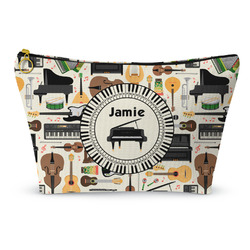 Musical Instruments Makeup Bag - Large - 12.5"x7" (Personalized)