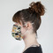 Musical Instruments Mask - Side View on Girl