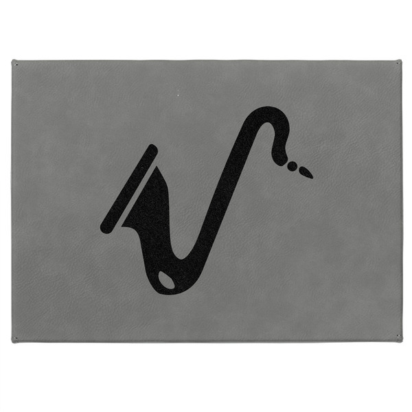 Musical Instruments Medium Gift Box with Engraved Leather Lid - Approval