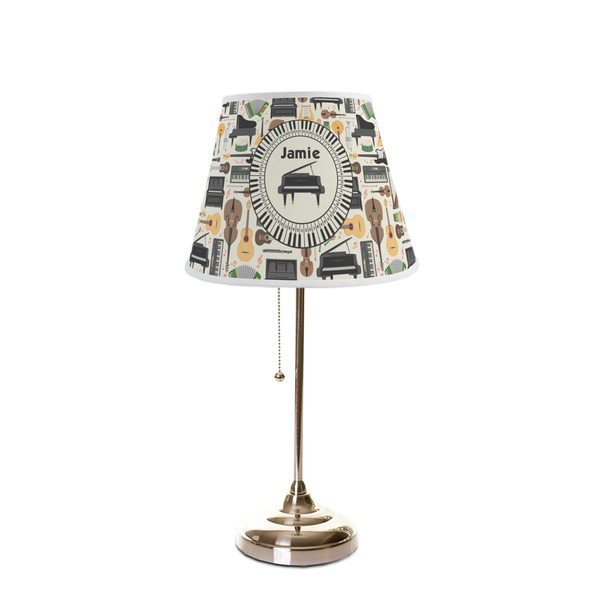 Musical Instruments Poly Film Empire Lampshade - On Stand