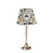 Musical Instruments Poly Film Empire Lampshade - On Stand