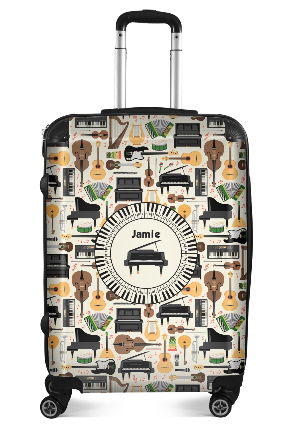 Musical Instruments Suitcase 24"Medium Checked (Personalized