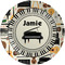 Musical Instruments Melamine Salad Plate - 8" (Personalized)