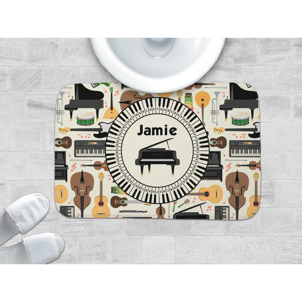 Musical Instruments Memory Foam Bath Mat - LIFESTYLE 34x21
