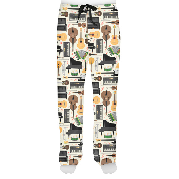 Musical Instruments Men's Pjs Front - on model