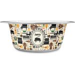 Musical Instruments Stainless Steel Dog Bowl (Personalized)