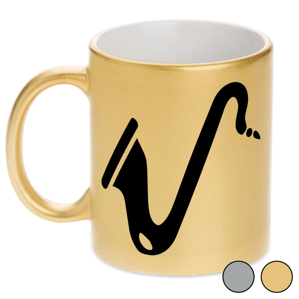 Musical Instruments Metallic Mugs