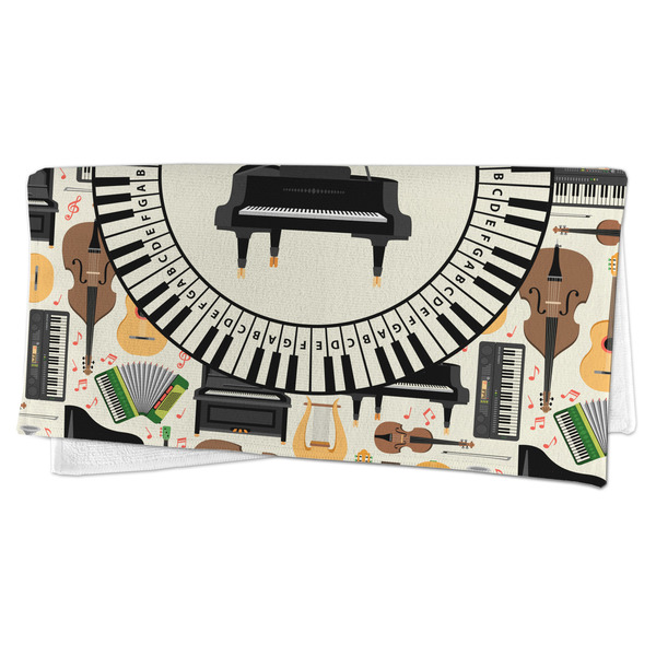 Musical Instruments Microfiber Dish Rag - FOLDED (half)