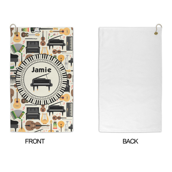 Musical Instruments Microfiber Golf Towels - APPROVAL