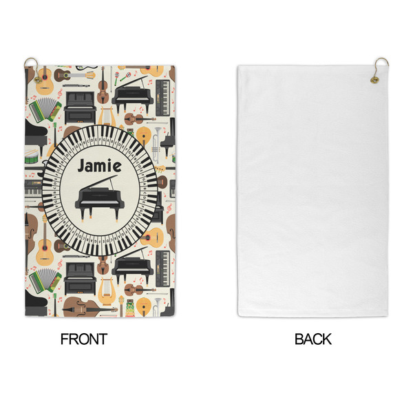Musical Instruments Microfiber Golf Towels - APPROVAL