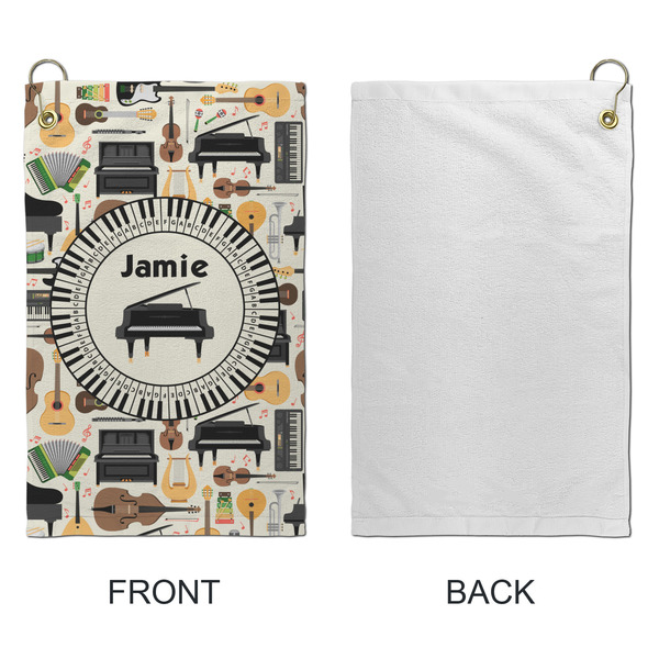 Musical Instruments Microfiber Golf Towels - Small - APPROVAL