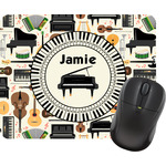 Musical Instruments Rectangular Mouse Pad (Personalized)