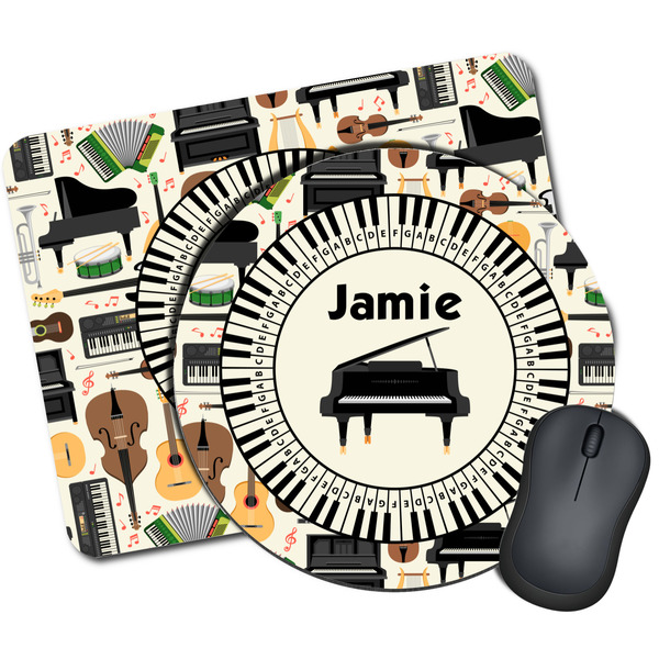 Custom Musical Instruments Mouse Pad (Personalized)
