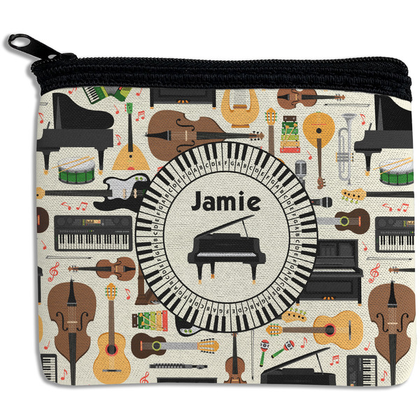 Custom Musical Instruments Rectangular Coin Purse (Personalized)
