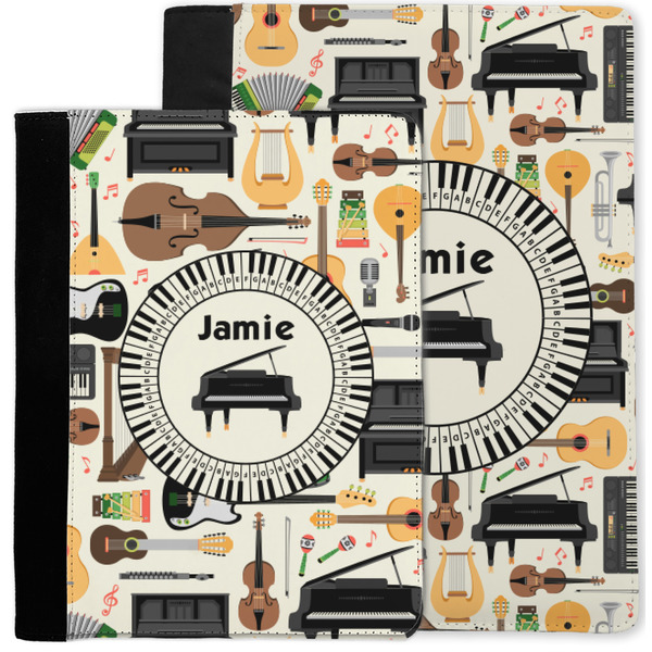 Musical Instruments Notebook Padfolio - MAIN