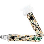 Musical Instruments Pacifier Clip (Personalized)