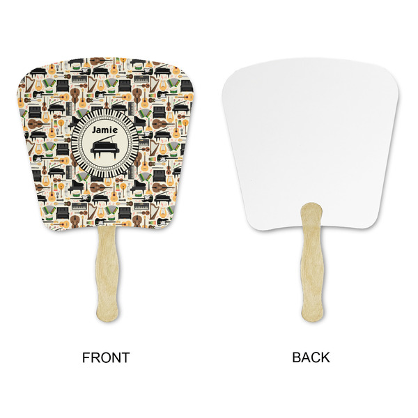 Musical Instruments Paper Fans - Approval