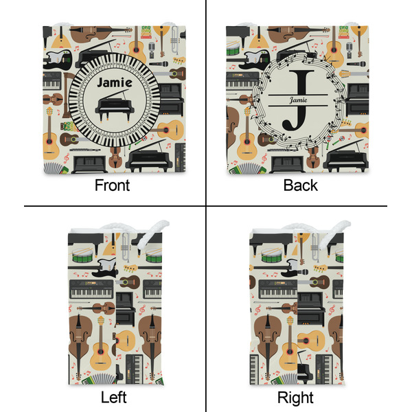 Musical Instruments Party Favor Gift Bag - Matte - Approval