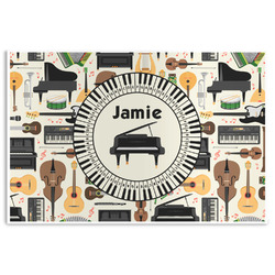 Musical Instruments Disposable Paper Placemats (Personalized)