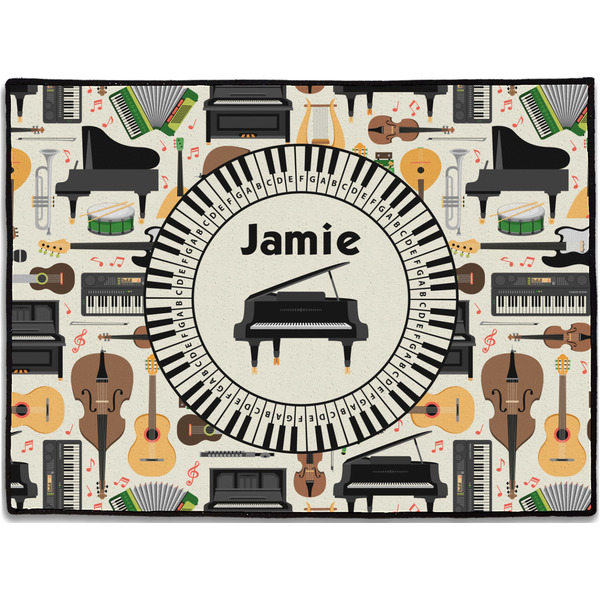 Custom Musical Instruments Door Mat (Personalized)
