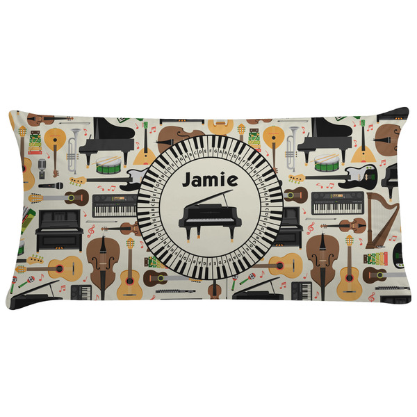 Custom Musical Instruments Pillow Case - King (Personalized)