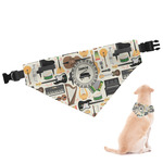 Musical Instruments Dog Bandana - Large (Personalized)