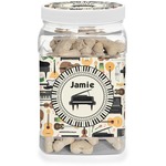 Musical Instruments Dog Treat Jar (Personalized)