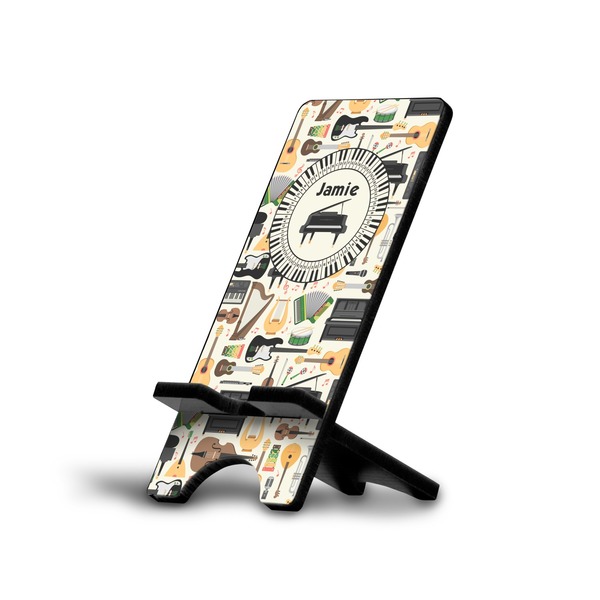 Custom Musical Instruments Cell Phone Stand (Large) (Personalized)