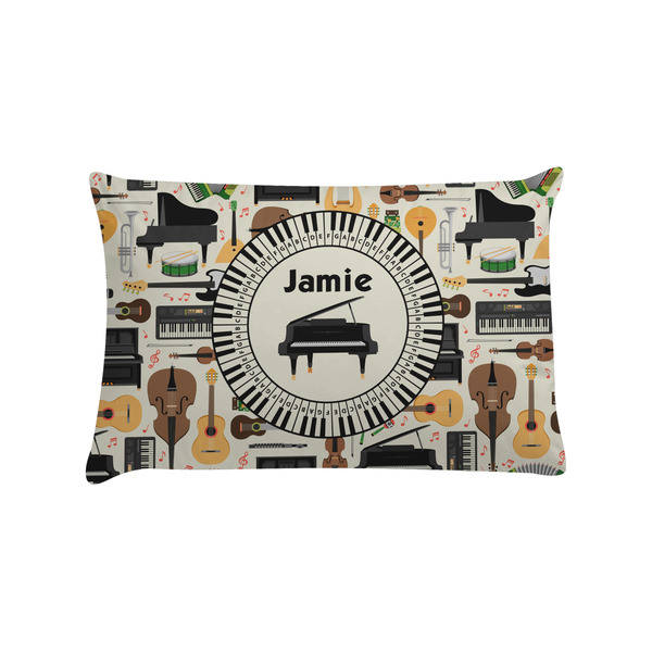 Custom Musical Instruments Pillow Case - Standard (Personalized)