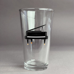 Musical Instruments Pint Glass - Full Color Logo (Personalized)