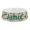Musical Instruments Plastic Dog Bowl - Large (Personalized)