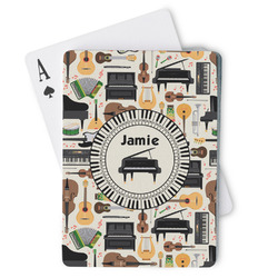 Musical Instruments Playing Cards (Personalized)