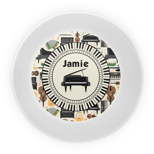 Musical Instruments Melamine Bowl - Center