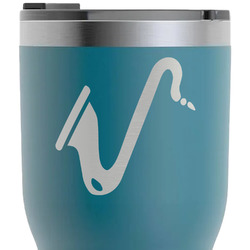 Musical Instruments RTIC Tumbler - Dark Teal - Laser Engraved - Double-Sided (Personalized)