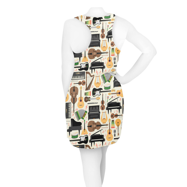 Musical Instruments Racerback Dress - On Model - Back
