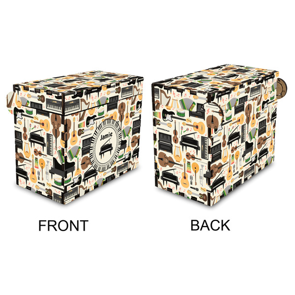 Musical Instruments Recipe Box - Full Color - Approval