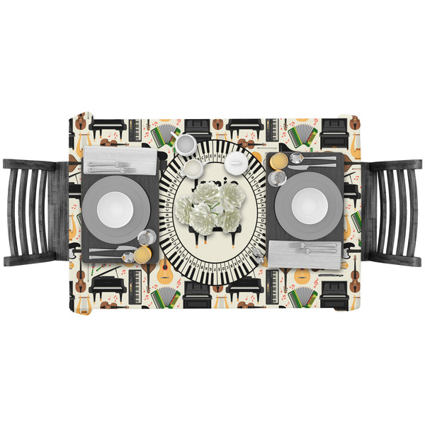 Musical Instruments Rectangular Tablecloths - LIFESTYLE