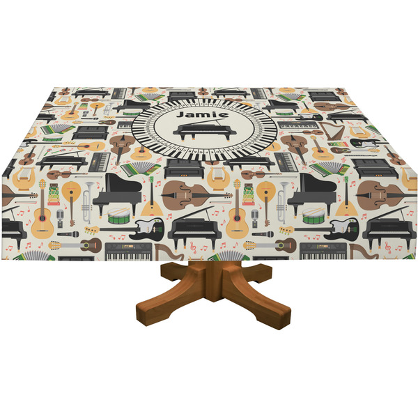 Musical Instruments Rectangular Tablecloths (Personalized)